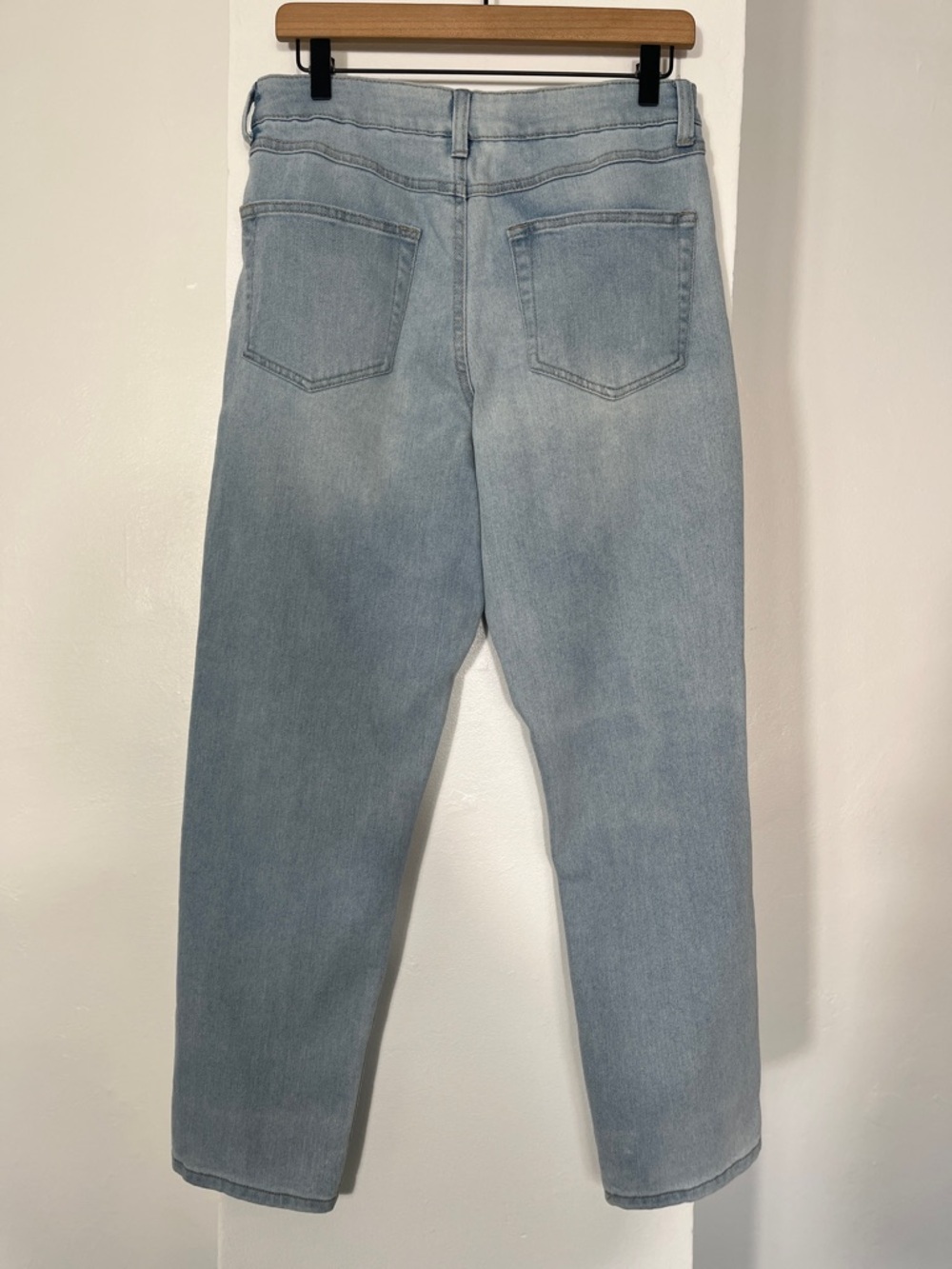 Rewash Women's Light Blue Straight Jeans - Picture 7 of 8